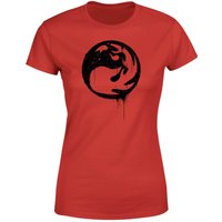 Magic The Gathering Red Mana Splatter Women's T-Shirt - Red - L - Rot von Magic The Gathering