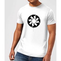 Magic The Gathering White Mana Splatter Men's T-Shirt - White - M von Magic The Gathering