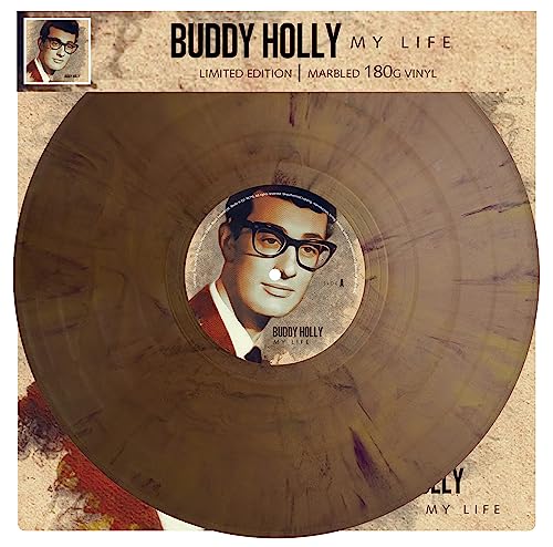 Buddy Holly - My Life - Limitiert - 180gr. marbled [ Limited Edition / Marbled Vinyl / 180g Vinyl] [Vinyl LP] von Magic of Vinyl