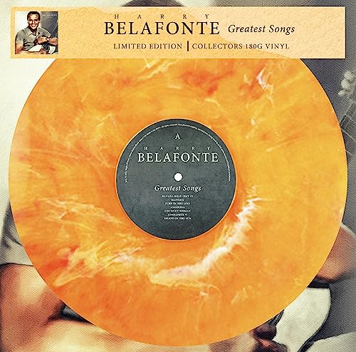 Harry Belafonte - Greatest Songs - Limited Edition - 180gr. marbled [ Limited Edition / marbled Vinyl / 180g Vinyl] [Vinyl LP] von Magic of Vinyl