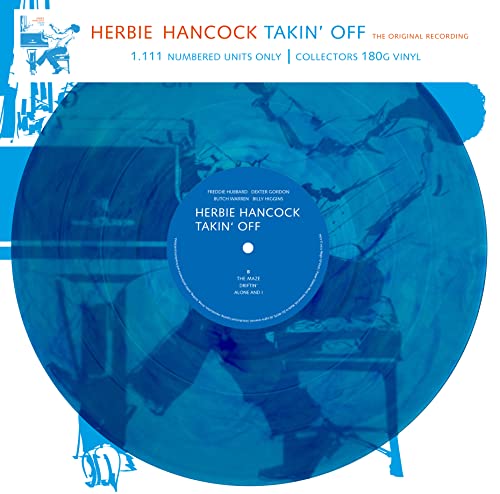 Herbie Hancock - Takin' Off - Limitiert und 1111 Stück nummeriert - 180gr. marbled [ Limited Edition / marbled Vinyl / 180g Vinyl] [Vinyl LP] von Magic of Vinyl