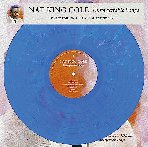 Nat King Cole - Unforgettable Songs - Limitiert und 1111 Stück nummeriert - 180gr. marbled [Limited Edition / marbled Vinyl / 180g Vinyl] [Vinyl LP] von Magic of Vinyl