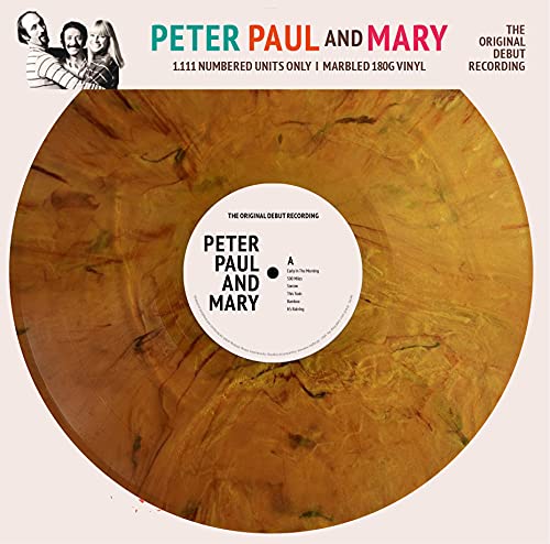 Peter Paul and Mary - Limitiert und 1111 Stück nummeriert - 180gr. marbled Vinyl [Vinyl LP / Limited Edition / marbled 180g / MAGIC OF VINYL] von Magic of Vinyl