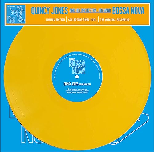 Quincy Jones And His Orchestra - Big Band Bossa Nova - The Original Recording - Limitiert - 180gr. yellow [Limited Edition / Colored Vinyl / 180g Vinyl] [Vinyl LP] von Magic of Vinyl