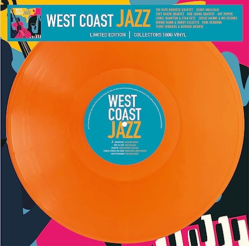 West Coast Jazz - Limitiert - 180gr. orange [Limited Edition / Colored Vinyl / 180g Vinyl] [Vinyl LP] von Magic of Vinyl