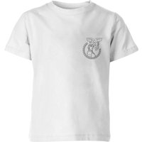 Magic: The Gathering Theros: Beyond Death Elspeth Mask Square Kids' T-Shirt - White - 11-12 Jahre von Magic: The Gathering