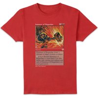 Magic: The Gathering Hammer Of Bogardan Unisex T-Shirt - Red - M von Magic:The Gathering