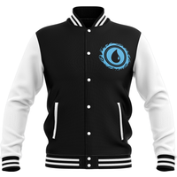 Magic: The Gathering Island Roundel Varsity Jacket - Black/White - M von Magic:The Gathering