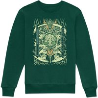 Magic: The Gathering Phyrexian Forest Sweatshirt - Green - L von Magic:The Gathering