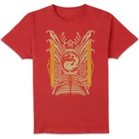 Magic: The Gathering Phyrexian Mountain Unisex T-Shirt - Red - XS von Magic:The Gathering