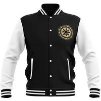 Magic: The Gathering Plains Roundel Varsity Jacket - Black/White - XXL von Magic:The Gathering
