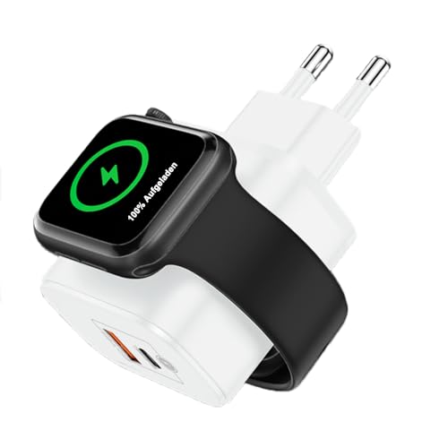 Magicbox 3-in-1-Ladestecker für kabellose Uhren,mit magnetischem kabellosem Laden und Dual-Port-PD/QC-Schnellladung für iWatch,iPhone, Android und andere Digitale Geräte Magicbox 3-in-1-Ladestecker für kabellose Uhren,mit magnetischem kabellosem Laden und Dual-Port-PD/QC-Schnellladung für iWatch,iPhone, Android und andere Digitale Geräte von Magicbox