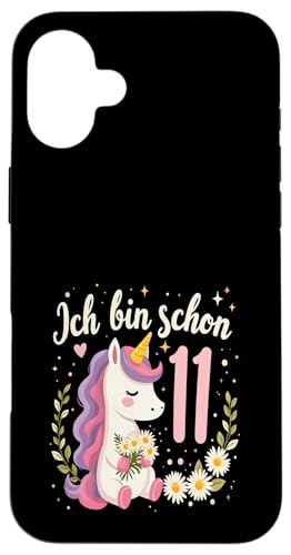 Zauberhaftes Einhorn Design für 11. Geburtstag Mädchen Hülle für iPhone 16 Plus Zauberhaftes Einhorn Design für 11. Geburtstag Mädchen Hülle für iPhone 16 Plus von Magischer Einhorn Kindergeburtstag Regenbogen