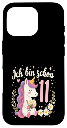 Zauberhaftes Einhorn Design für 11. Geburtstag Mädchen Hülle für iPhone 16 Pro Zauberhaftes Einhorn Design für 11. Geburtstag Mädchen Hülle für iPhone 16 Pro von Magischer Einhorn Kindergeburtstag Regenbogen