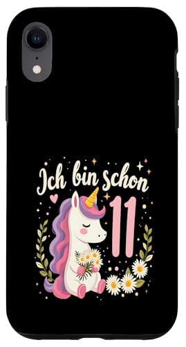 Zauberhaftes Einhorn Design für 11. Geburtstag Mädchen Hülle für iPhone XR Zauberhaftes Einhorn Design für 11. Geburtstag Mädchen Hülle für iPhone XR von Magischer Einhorn Kindergeburtstag Regenbogen