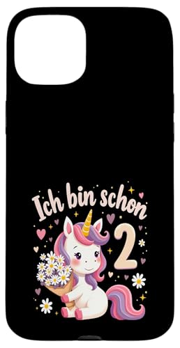 Zauberhaftes Einhorn Design für 2. Geburtstag Mädchen Hülle für iPhone 15 Plus Zauberhaftes Einhorn Design für 2. Geburtstag Mädchen Hülle für iPhone 15 Plus von Magischer Einhorn Kindergeburtstag Regenbogen