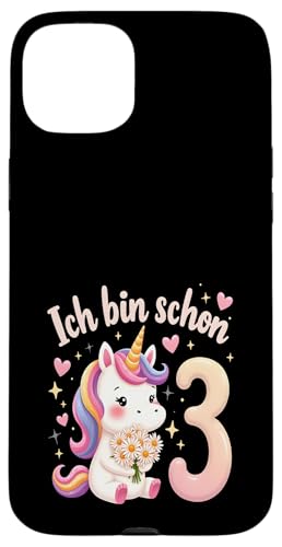 Zauberhaftes Einhorn Design für 3. Geburtstag Mädchen Hülle für iPhone 15 Plus Zauberhaftes Einhorn Design für 3. Geburtstag Mädchen Hülle für iPhone 15 Plus von Magischer Einhorn Kindergeburtstag Regenbogen