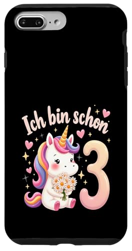 Zauberhaftes Einhorn Design für 3. Geburtstag Mädchen Hülle für iPhone 7 Plus/8 Plus Zauberhaftes Einhorn Design für 3. Geburtstag Mädchen Hülle für iPhone 7 Plus/8 Plus von Magischer Einhorn Kindergeburtstag Regenbogen