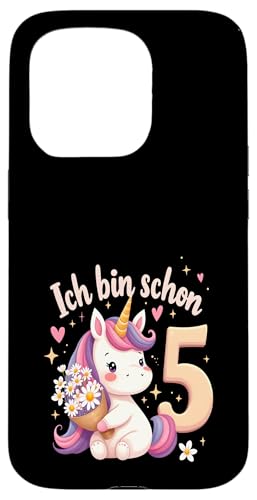 Zauberhaftes Einhorn Design für 5. Geburtstag Mädchen Hülle für iPhone 15 Pro Zauberhaftes Einhorn Design für 5. Geburtstag Mädchen Hülle für iPhone 15 Pro von Magischer Einhorn Kindergeburtstag Regenbogen