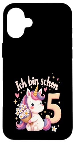 Zauberhaftes Einhorn Design für 5. Geburtstag Mädchen Hülle für iPhone 16 Plus Zauberhaftes Einhorn Design für 5. Geburtstag Mädchen Hülle für iPhone 16 Plus von Magischer Einhorn Kindergeburtstag Regenbogen