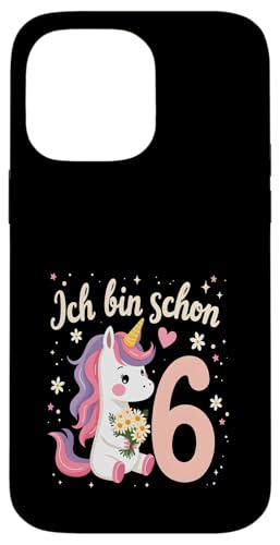 Zauberhaftes Einhorn Design für 6. Geburtstag Mädchen Hülle für iPhone 14 Pro Max Zauberhaftes Einhorn Design für 6. Geburtstag Mädchen Hülle für iPhone 14 Pro Max von Magischer Einhorn Kindergeburtstag Regenbogen