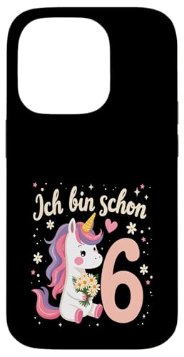 Zauberhaftes Einhorn Design für 6. Geburtstag Mädchen Hülle für iPhone 14 Pro Zauberhaftes Einhorn Design für 6. Geburtstag Mädchen Hülle für iPhone 14 Pro von Magischer Einhorn Kindergeburtstag Regenbogen