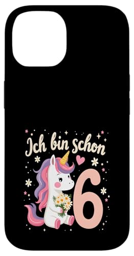 Zauberhaftes Einhorn Design für 6. Geburtstag Mädchen Hülle für iPhone 14 Zauberhaftes Einhorn Design für 6. Geburtstag Mädchen Hülle für iPhone 14 von Magischer Einhorn Kindergeburtstag Regenbogen