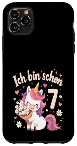 Zauberhaftes Einhorn Design für 7. Geburtstag Mädchen Hülle für iPhone 11 Pro Max Zauberhaftes Einhorn Design für 7. Geburtstag Mädchen Hülle für iPhone 11 Pro Max von Magischer Einhorn Kindergeburtstag Regenbogen