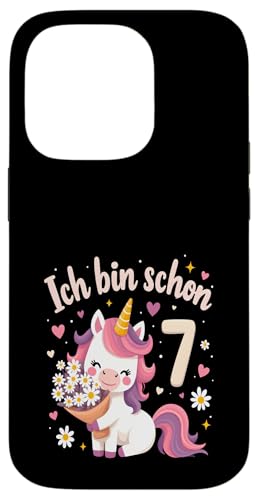 Zauberhaftes Einhorn Design für 7. Geburtstag Mädchen Hülle für iPhone 14 Pro Zauberhaftes Einhorn Design für 7. Geburtstag Mädchen Hülle für iPhone 14 Pro von Magischer Einhorn Kindergeburtstag Regenbogen