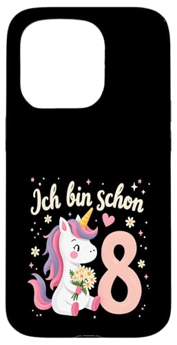 Zauberhaftes Einhorn Design für 8. Geburtstag Mädchen Hülle für iPhone 15 Pro Zauberhaftes Einhorn Design für 8. Geburtstag Mädchen Hülle für iPhone 15 Pro von Magischer Einhorn Kindergeburtstag Regenbogen