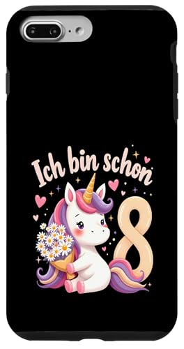 Zauberhaftes Einhorn Design für 8. Geburtstag Mädchen Hülle für iPhone 7 Plus/8 Plus Zauberhaftes Einhorn Design für 8. Geburtstag Mädchen Hülle für iPhone 7 Plus/8 Plus von Magischer Einhorn Kindergeburtstag Regenbogen