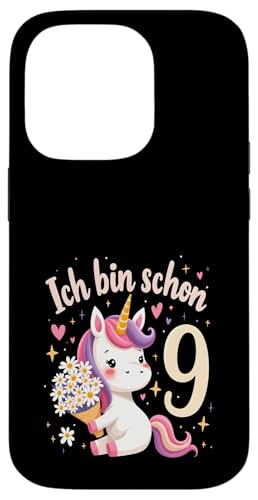 Zauberhaftes Einhorn Design für 9. Geburtstag Mädchen Hülle für iPhone 14 Pro Zauberhaftes Einhorn Design für 9. Geburtstag Mädchen Hülle für iPhone 14 Pro von Magischer Einhorn Kindergeburtstag Regenbogen