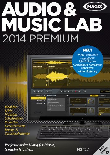 MAGIX Audio & Music Lab 2014 Premium [Download] von Magix
