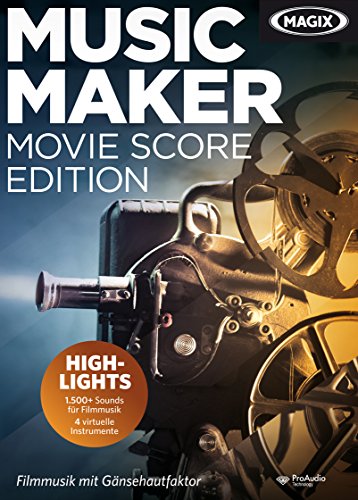 MAGIX Music Maker Movie Score Edition von Magix