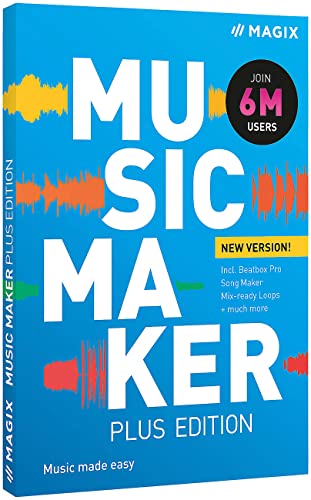 MAGIX Music Maker Plus 2022 (Mischpult) von Magix