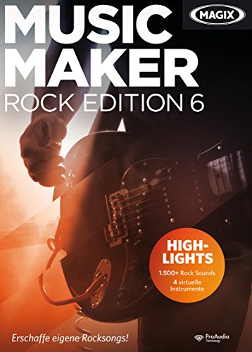 MAGIX Music Maker Rock Edition 6 von Magix