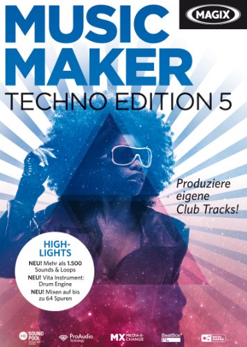 MAGIX Music Maker Techno Editon 5 [Download] von Magix