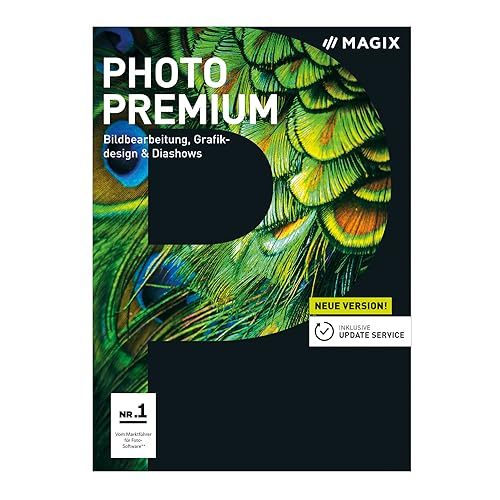 MAGIX Photo Premium – Version 2018 – Das Bildbearbeitungs- & Slideshow-Programm [Download] von Magix