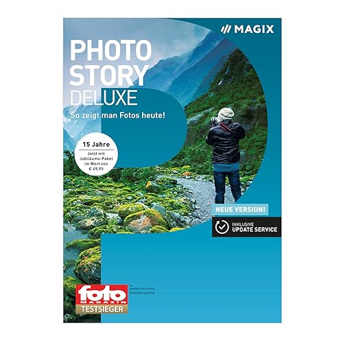 MAGIX Photostory Deluxe – Version 2018 – Fotoshows einfach erstellen [Download] von Magix