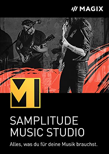 MAGIX Samplitude Music Studio 2022 | Alles, was du für deine Musik brauchst | Das komplette Studio zum Komponieren, Aufnehmen, Mixen und Mastern | Standard | 2 Gerät | PC Aktivierungscode per Email von Magix