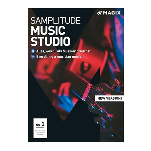 MAGIX Samplitude Music Studio – Version 2019 – das komplette Studio zum Komponieren, Aufnehmen, Mixen und Mastern. [Download] von Magix