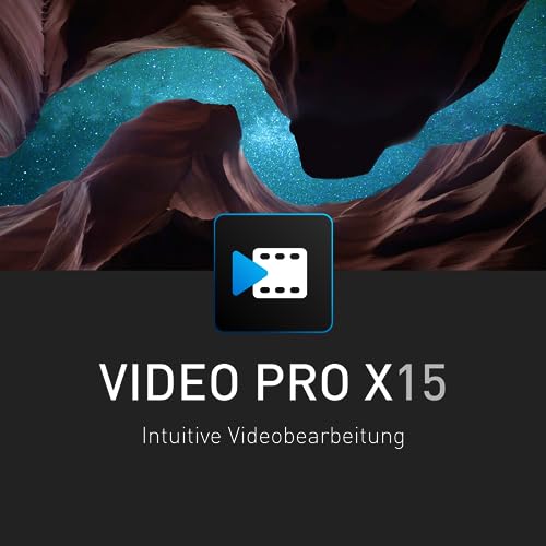 MAGIX Video Pro X15: Intuitive Videobearbeitung für Fortgeschrittene I Videobearbeitungsprogramm I Videoschnittprogramm | PC Aktivierungscode per Email von Magix