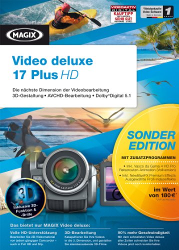 MAGIX Video deluxe 17 Plus SONDEREDITION [Download] von Magix