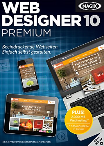 MAGIX Web Designer 10 Premium [Download] von Magix