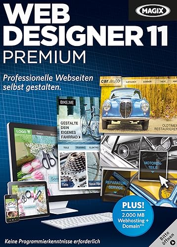 MAGIX Web Designer 11 Premium [Download] von Magix