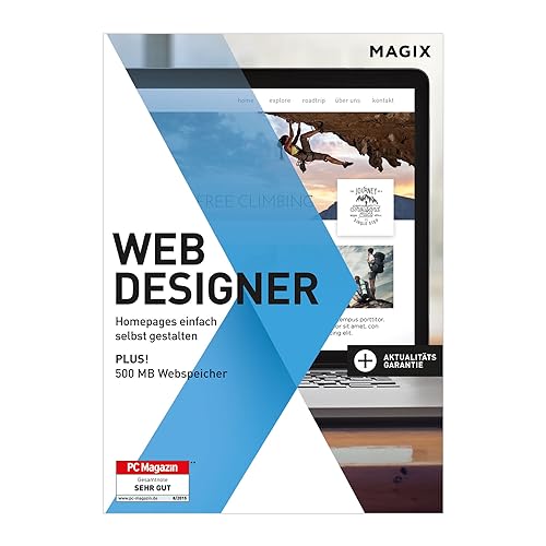 MAGIX Web Designer – 15 – Websites einfach selbst erstellen [Download] von Magix