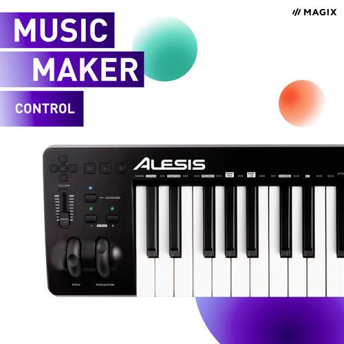 Magix Music Maker Control 2023 Jahreslizenz, 1 Lizenz Windows Videobearbeitung von Magix