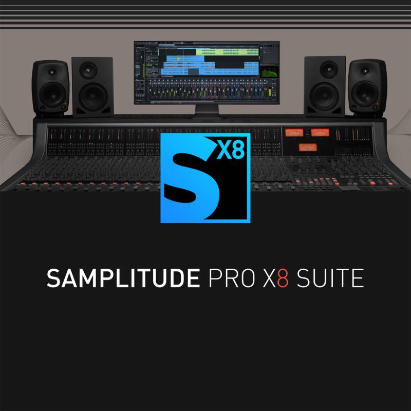 Magix SAMPLITUDE Pro X8 Suite von Magix