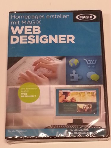 Magix WEB DESIGNER - Homepages erstellen mit MAGIX - Windows 7 von Magix