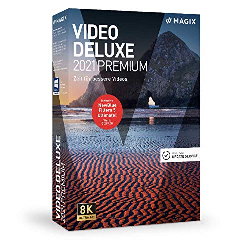 Magix deluxe 2021 Premium – Zeit für bessere Videos! Premium mehrere limitless PC Disc Disc von MAGIX